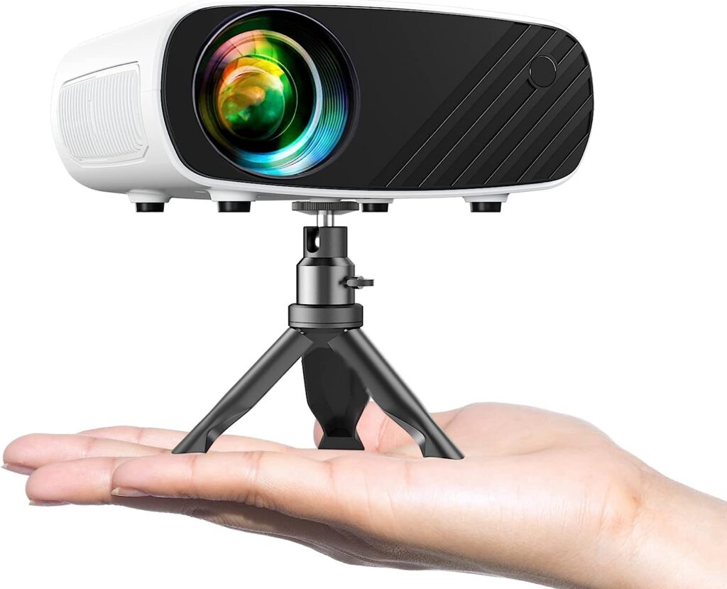 5 best mini projectors - ELEPHAS 2023 Upgraded 1080P HD Mini Projector