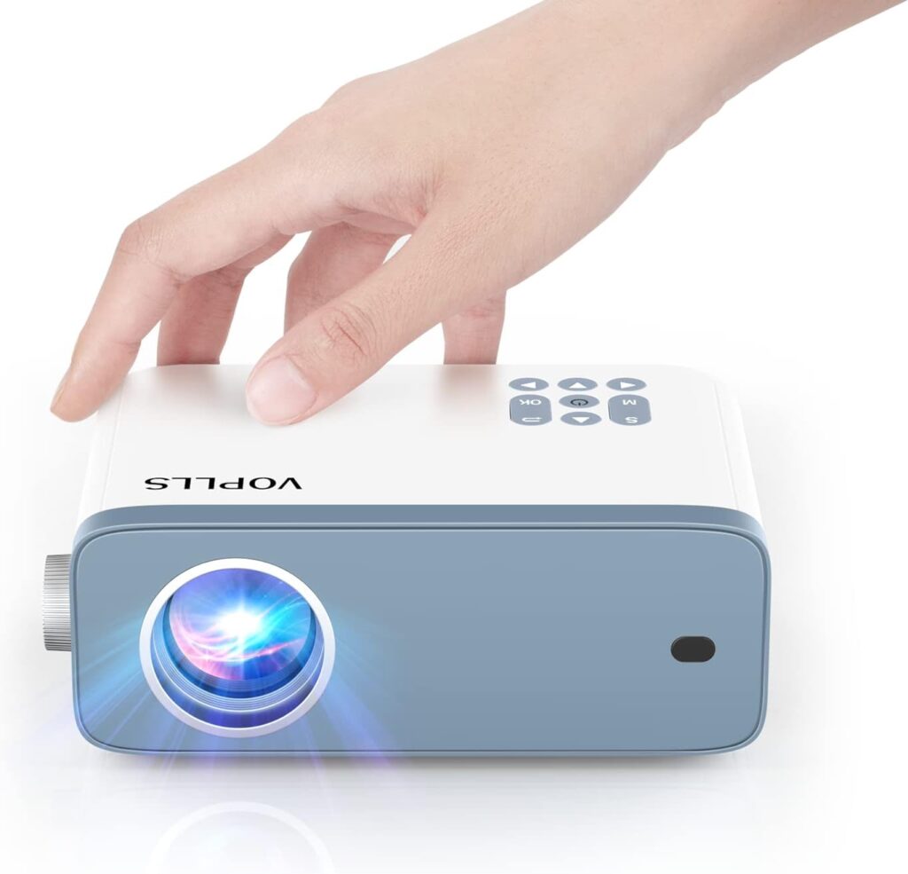 5 best mini projectors - VOPLLS 1080P Full HD Supported Video Projector