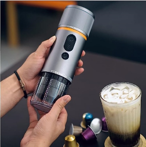 CONQUECO Portable Coffee Machine